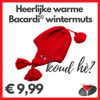 Bacardi gebreide warme wintermuts bargadgets.nl