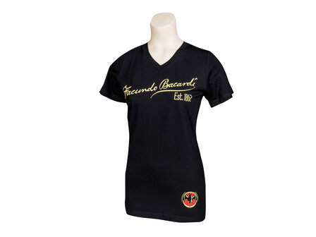 Bacardi Facundo Est. 1862 Dames Shirt (L) bargadgets.nl combishoppen.nl