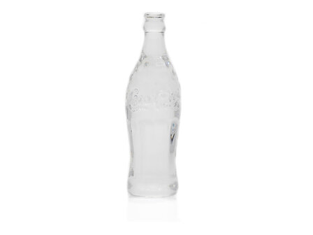 Coca Cola glazen Kristalfles &#039;Contour Bottle&#039; bargadgets.nl